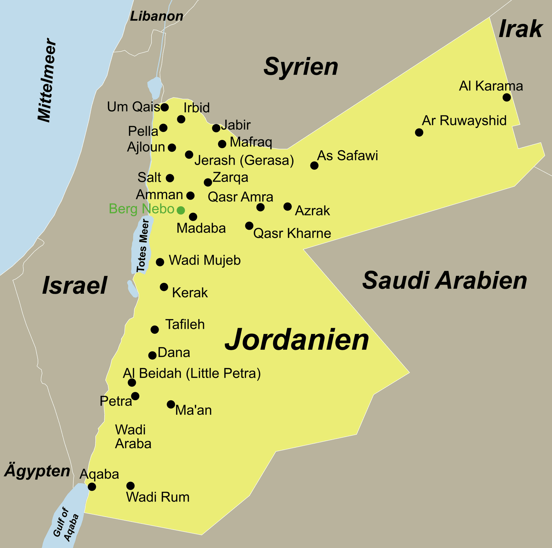 Jordanien erleben - Reisen mit dem Jordanien Spezialist